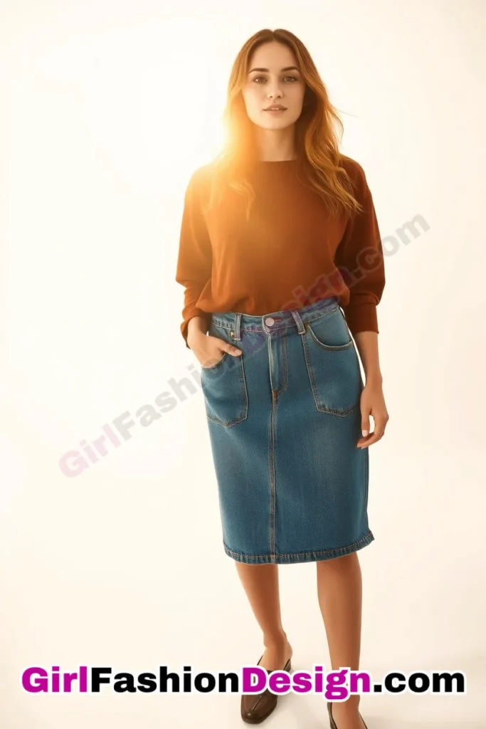 10. Functional Oversized Pocket - 21 Effortlessly Cool Jean Skirt Styles for Every Occasion (2)