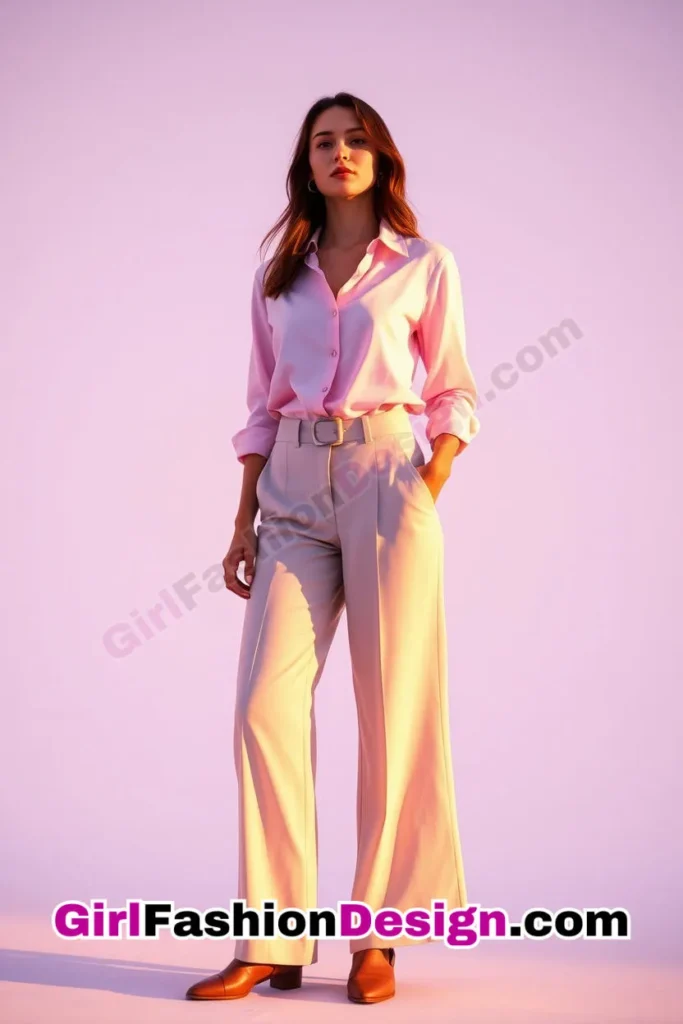 11. Tailored Culottes & Fitted Blouse - 25 Trendsetting Corporate Outfits for the Modern Professional Women (2).jpg