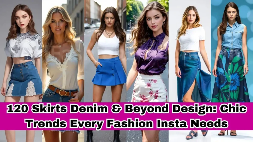 120 Skirts Denim & Beyond Design Chic Trends Every Fashion Insta Needs