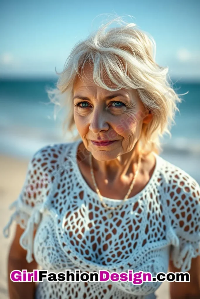 13. All-White Ensemble With Crochet Accents - 24 Best Beachwear Outfits for Women Over 50 Trending Perfect 50s-Inspired Look (4).jpg