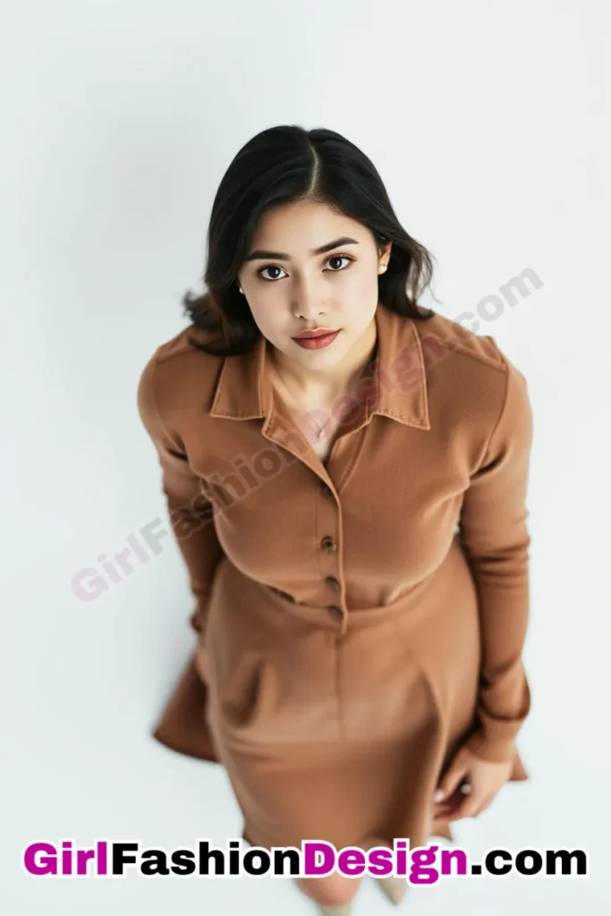 14. Collared Dress under a Cropped Pullover - 51 Top Spring School Outfits for Teen Girls Impress Your Friends with Stylish Looks (2)