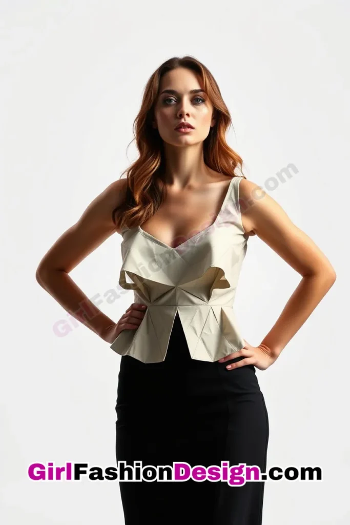 14. Structured Peplum Top & Pencil Skirt - 25 Trendsetting Corporate Outfits for the Modern Professional Women (1).jpg