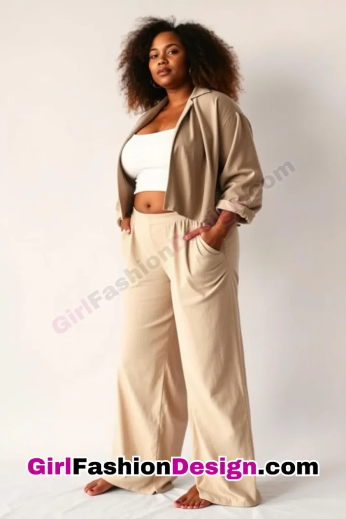 15. Palazzo Pants and Boxy Cropped Jacket - 25 Trending Plus-Size Corporate Outfits You Need to Try (3).jpg