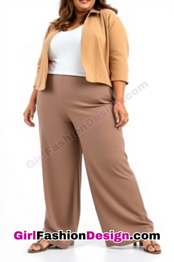 15. Palazzo Pants and Boxy Cropped Jacket - 25 Trending Plus-Size Corporate Outfits You Need to Try (4).jpg