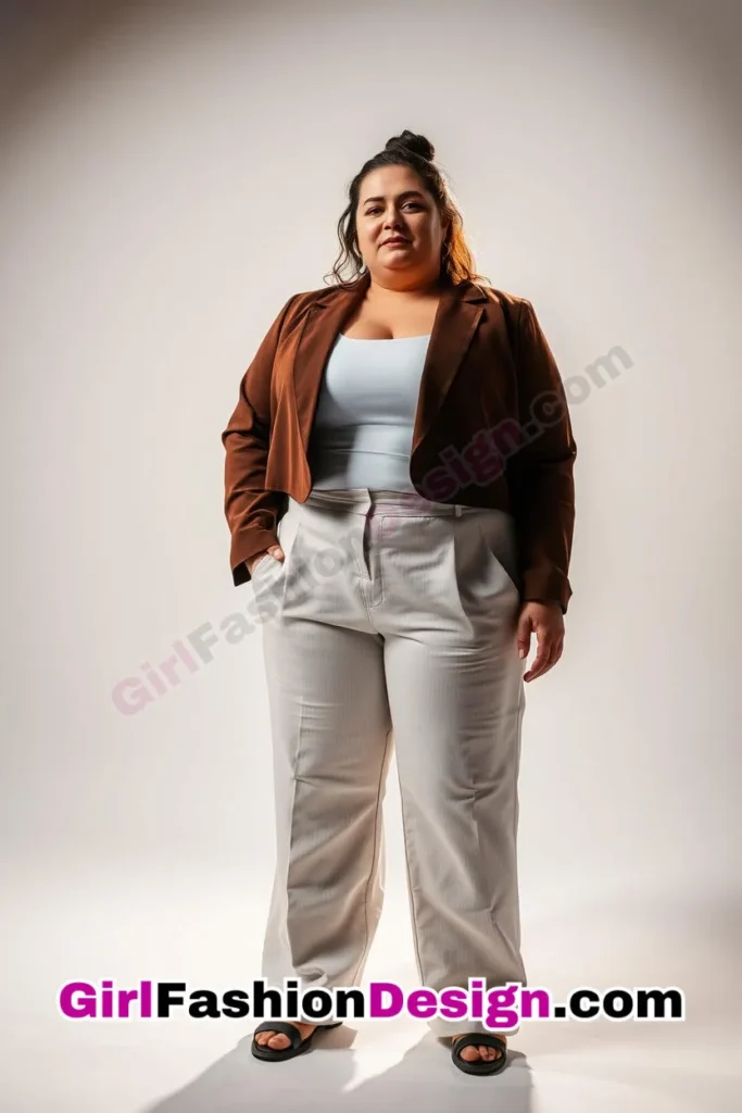 15. Palazzo Pants and Boxy Cropped Jacket - 25 Trending Plus-Size Corporate Outfits You Need to Try (5).jpg