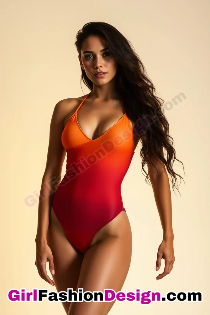 17. Tropical Sunset Ombre One-Piece Swimsuit for Soothing Hues (1).jpg