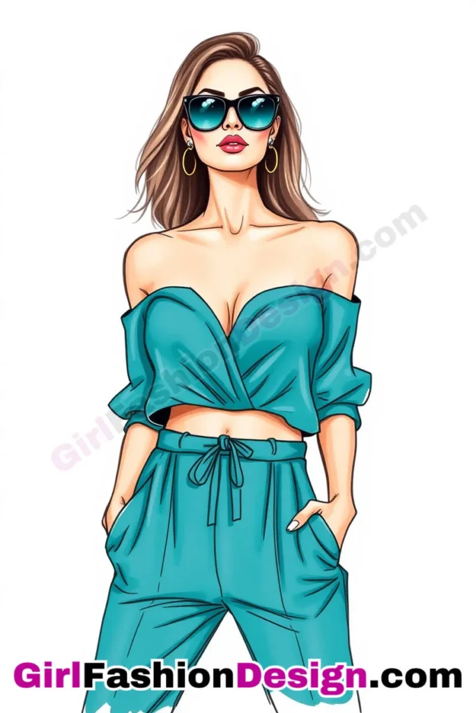 2. Cropped Jumpsuit and Bold Sunglasses - What Should I Wear in Palm Springs Outfits 31 Best Palm Springs Outfits (2).jpg