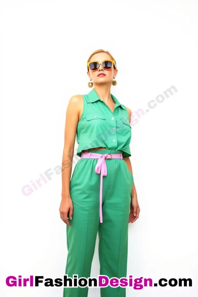 2. Cropped Jumpsuit and Bold Sunglasses - What Should I Wear in Palm Springs Outfits 31 Best Palm Springs Outfits (4).jpg