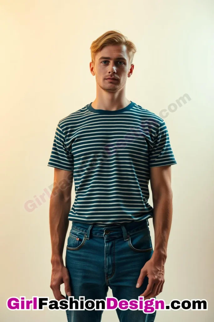 24. Double-Knee Carpenter Denim Pants (Men) With Striped Tee (1).jpg