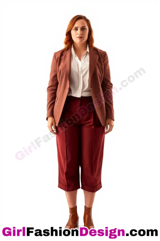 3. Recycled Polyester Culottes and Linen Blazer - 21 Best Plus-Size Office Outfits for Summer Stay Stylish Comfortable in Business Casual (1).jpg