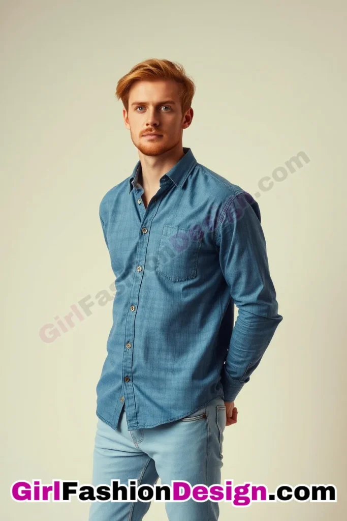 30. Light Blue Straight-Fit Jeans (Men) With Chambray Shirt (1).jpg