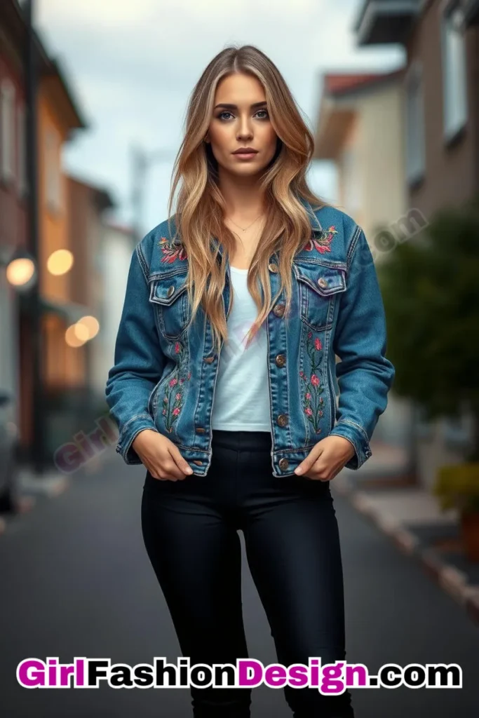 4. Embroidered Denim Jacket with Black Jeggings for Girls (1).jpg