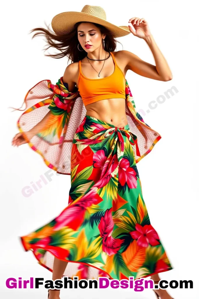 5. Tropical Wrap Skirt and Cropped Tank - What Should I Wear in Palm Springs Outfits 31 Best Palm Springs Outfits (1).jpg