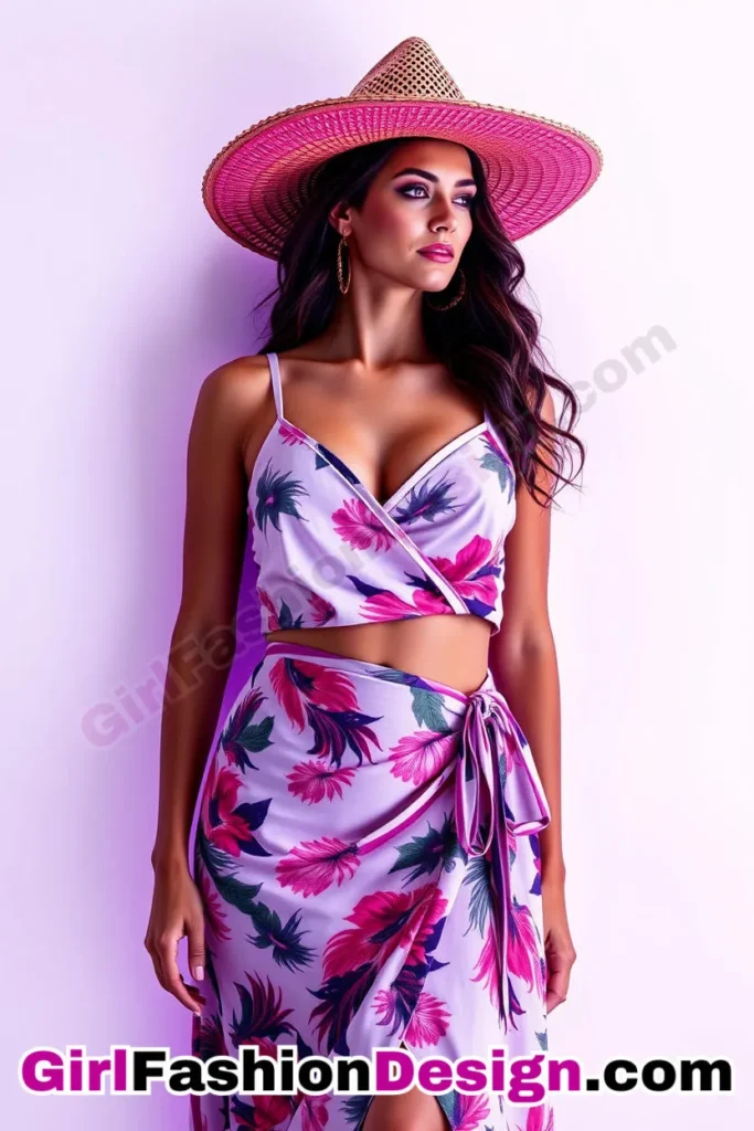 5. Tropical Wrap Skirt and Cropped Tank - What Should I Wear in Palm Springs Outfits 31 Best Palm Springs Outfits (2).jpg