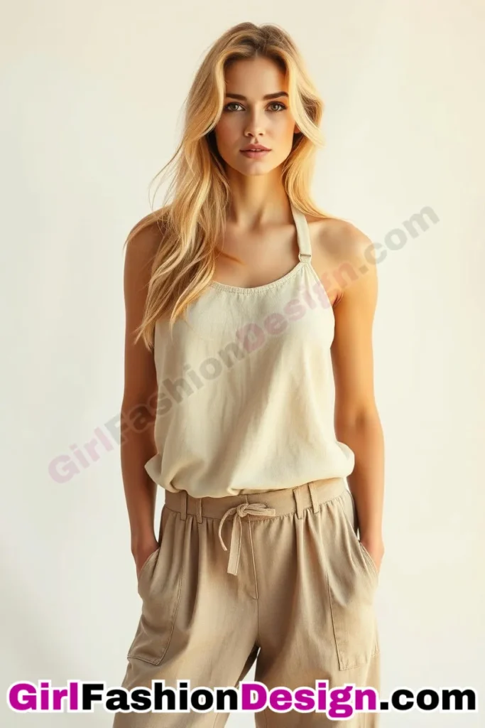 6. Lightweight Linen Halter Crop Tops + Combine with relaxed culottes and strappy flat sandals (1).jpg