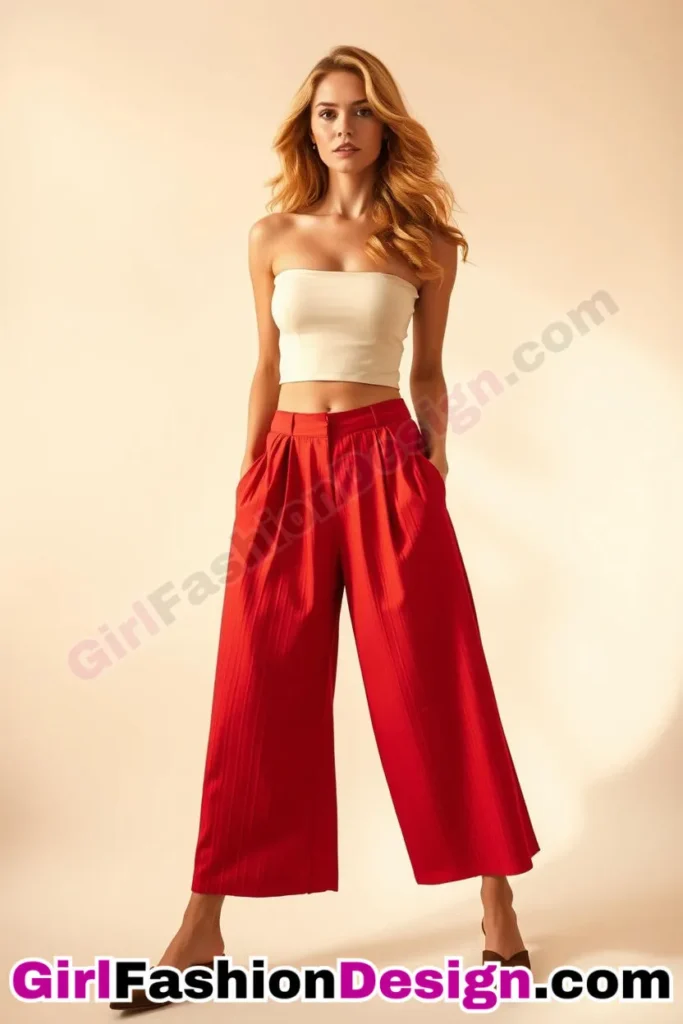 61. Structured Collarless Crop Tops + Combine with pleated culottes and pointed mules (1).jpg