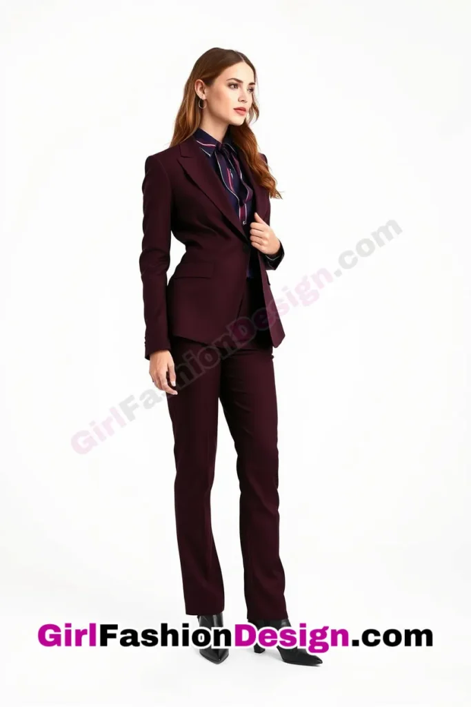 9. Monochrome Suit Ensemble - 25 Trendsetting Corporate Outfits for the Modern Professional Women (3).jpg