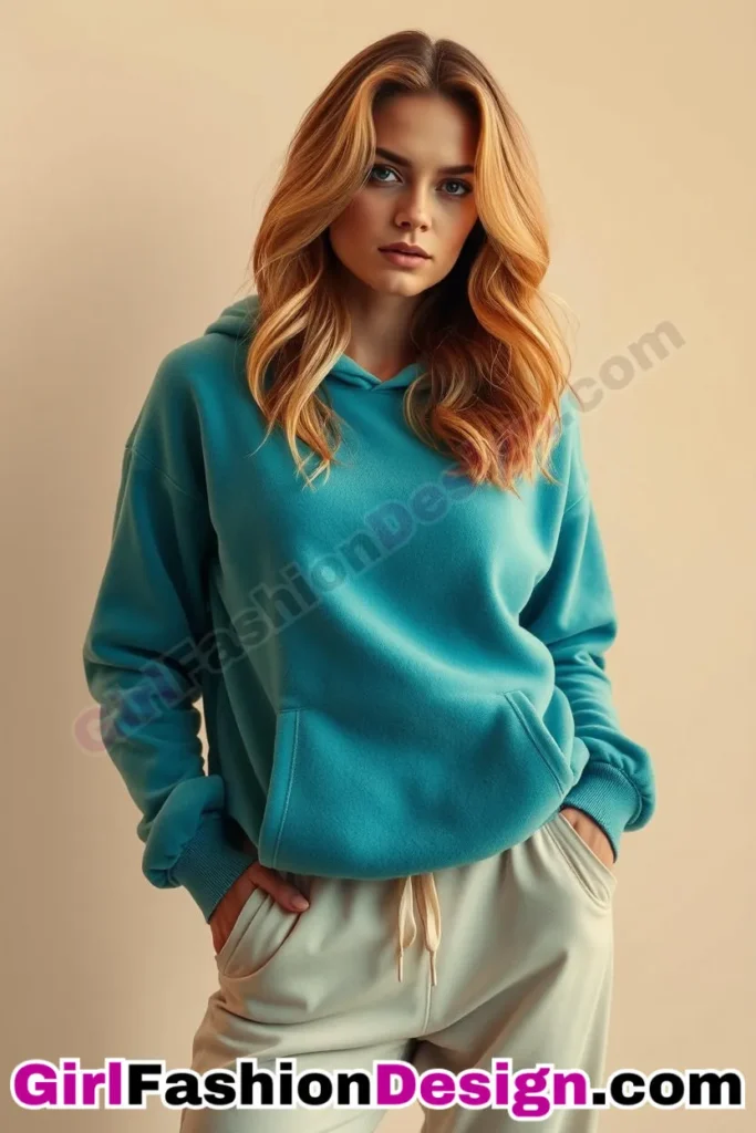 90. Cozy Fleece Hoodie Crop Tops + Wear with fitted joggers and plush slip-on shoes (2).jpg