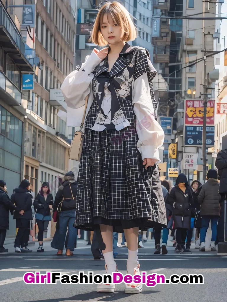 Denim Jacket + Monochrome Print Dress (5).jpg