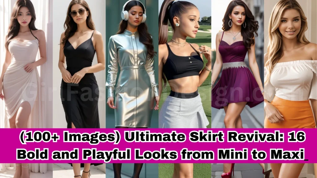 Ultimate Skirt Revival 16 Bold and Playful Looks from Mini to Maxi